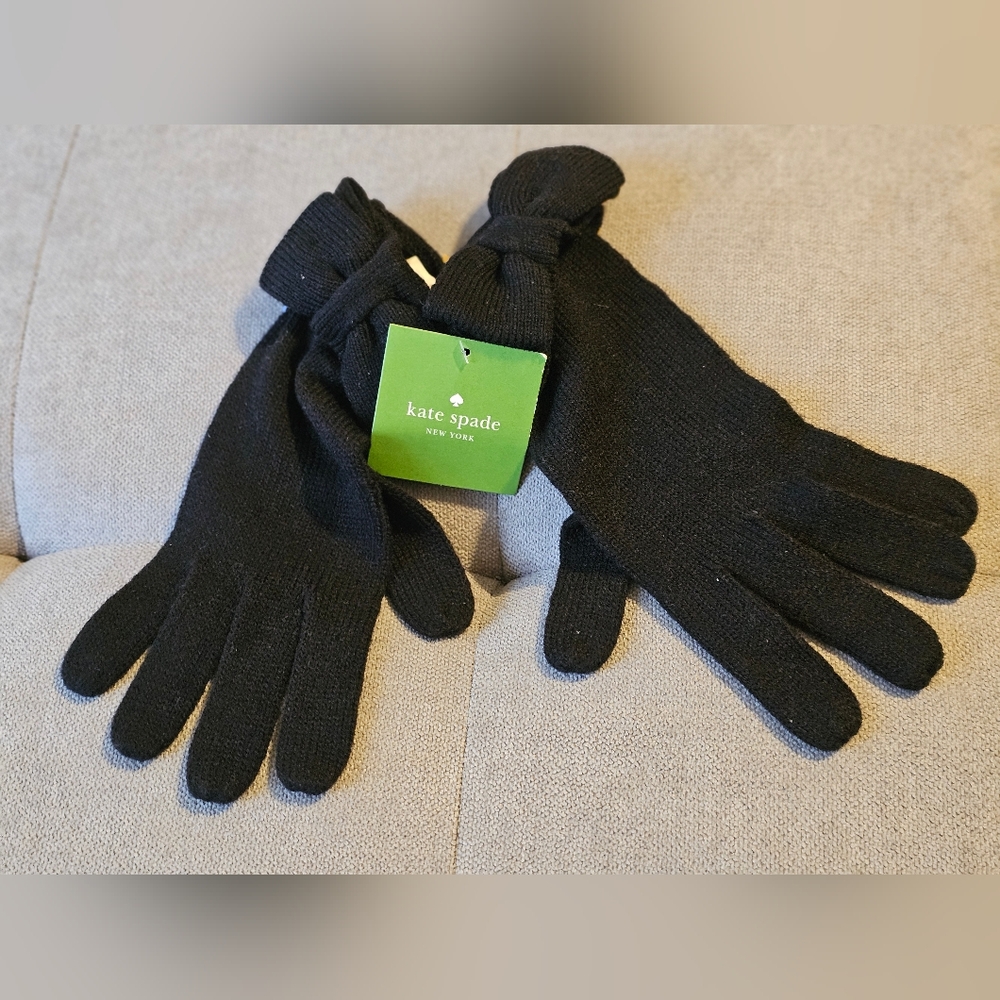 Kate Spade Bow Gloves